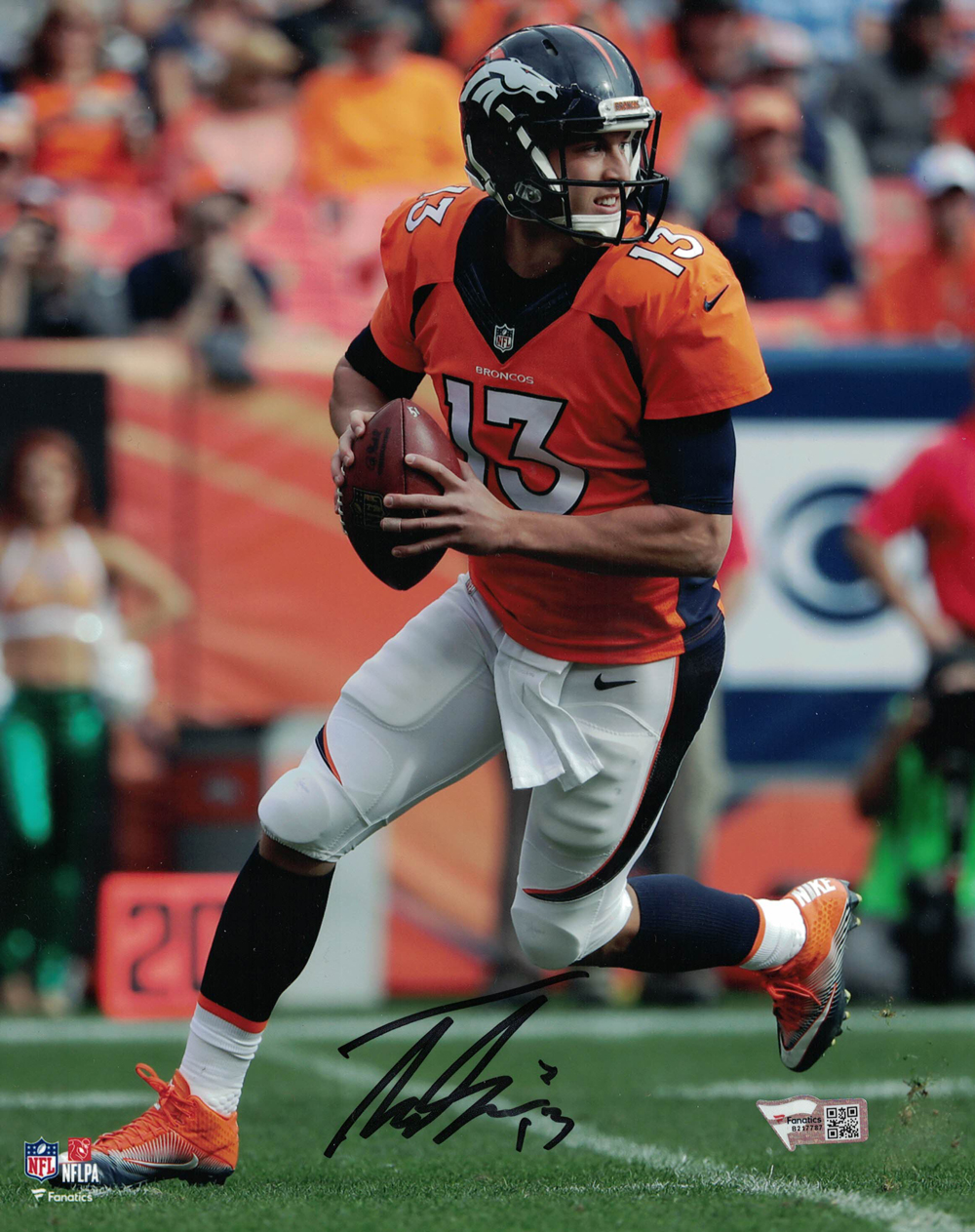 Trevor Siemian Autographed/Signed Denver Broncos 8x10 Photo FAN