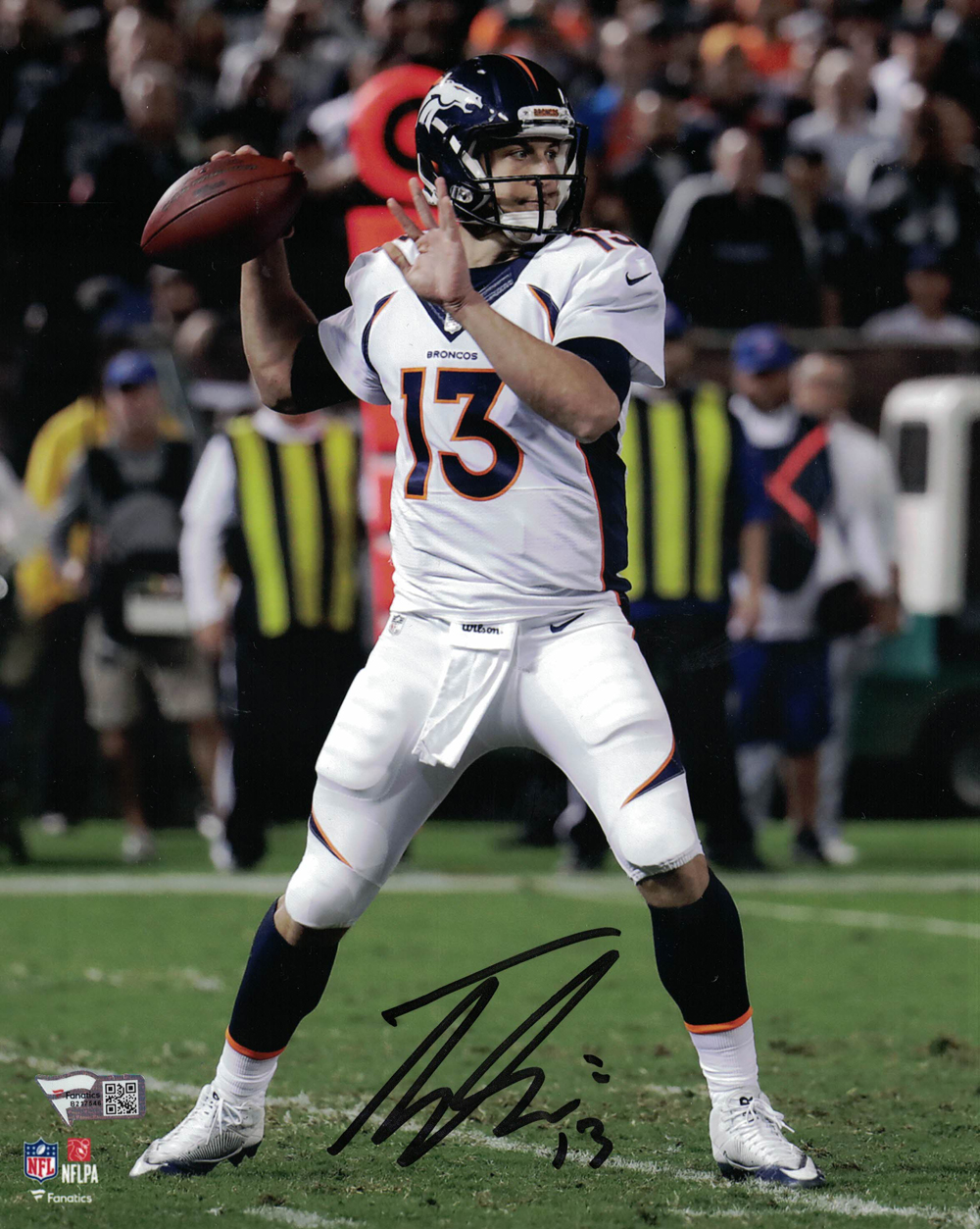 Trevor Siemian Autographed/Signed Denver Broncos 8x10 Photo FAN