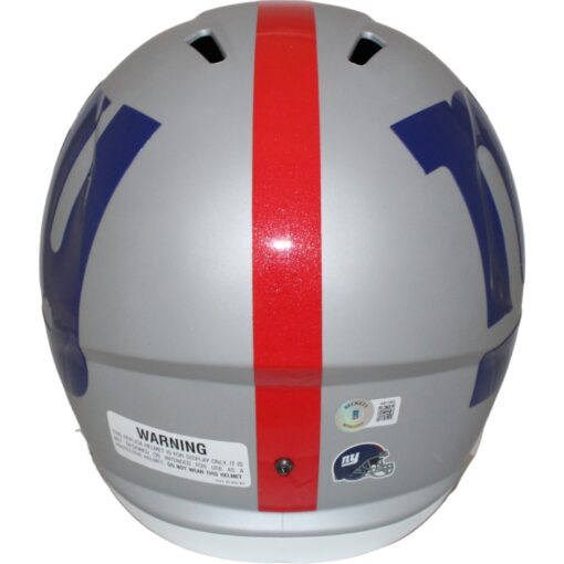 Phil Simms Signed New York Giants F/S Helmet AMP SB MVP Beckett