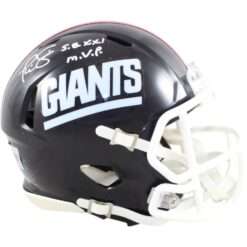 Phil Simms Autographed New York Giants Mini Helmet TB 81 SB XXI MVP BAS 58690