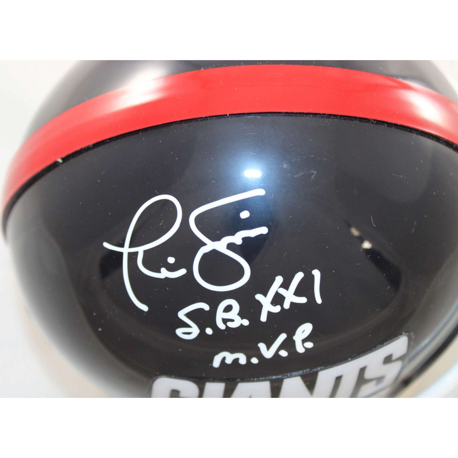 Phil Simms Signed New York Giants Mini Helmet VSR4 TB 81 SB XXI MVP BAS 58681 3 Phil Simms Signed New York Giants Mini Helmet VSR4 TB 81 SB XXI MVP BAS 58681
