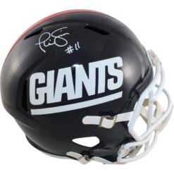 Phil Simms Autographed New York Giants F/S TB Helmet Beckett Witness 51027