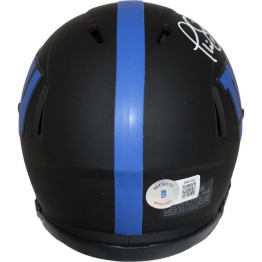 Phil Simms Autographed New York Giants Mini Helmet Eclipse Beckett