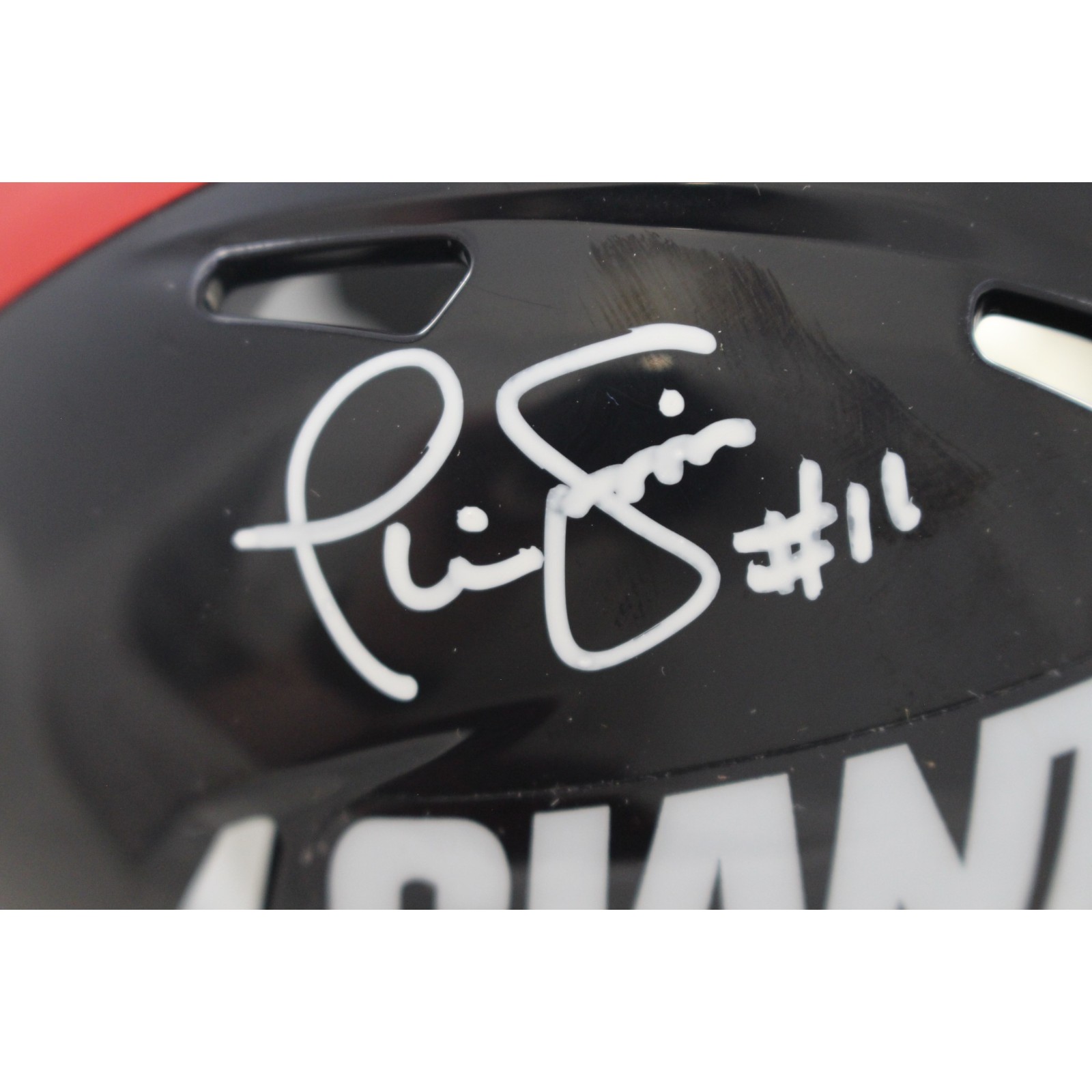 Phil Simms Autographed/Signed New York Giants TB Mini Helmet JSA 57160 2 Phil Simms Autographed/Signed New York Giants TB Mini Helmet JSA 57160