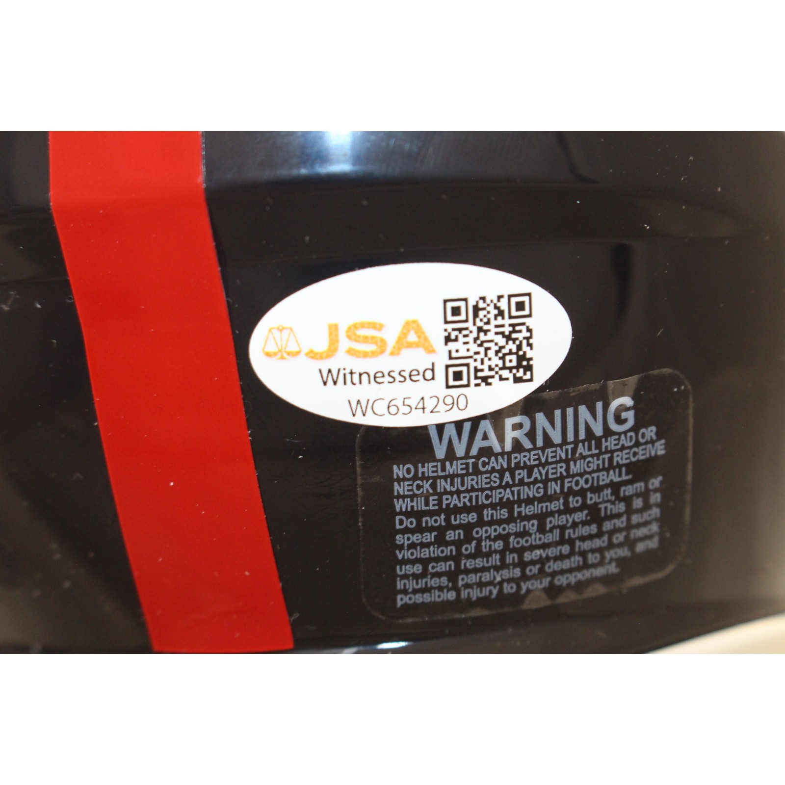 Phil Simms Autographed/Signed New York Giants TB Mini Helmet JSA 57160 4 Phil Simms Autographed/Signed New York Giants TB Mini Helmet JSA 57160