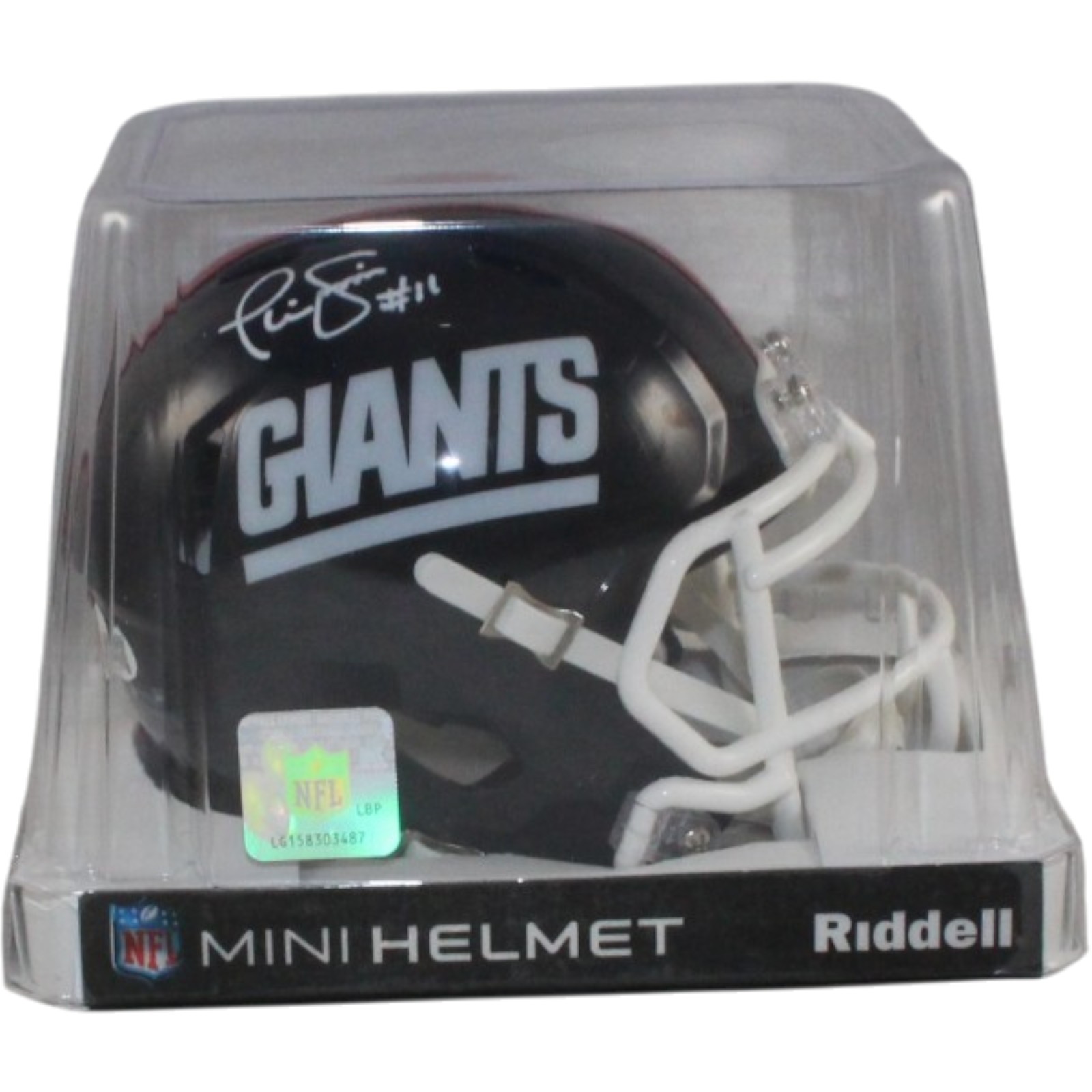 Phil Simms Autographed/Signed New York Giants TB Mini Helmet JSA 57160 5 Phil Simms Autographed/Signed New York Giants TB Mini Helmet JSA 57160