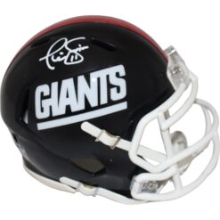 Phil Simms Autographed/Signed New York Giants Mini Helmet TB Beckett