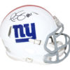 Phil Simms Autographed New York Giants Flat White Mini Helmet JSA 26597