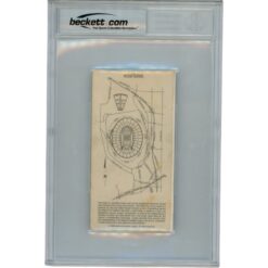 Phil Simms Autographed New York Giants Ticket Stub SB XXI MVP Slab Beckett 53170