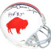Orenthal O.J. Simpson Autographed/Signed Buffalo Bills Mini Helmet HOF JSA 26786