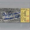 O.J. Simpson Signed 1968 USC Trojans vs UCLA Bruins Ticket Seat 13 BAS 26483