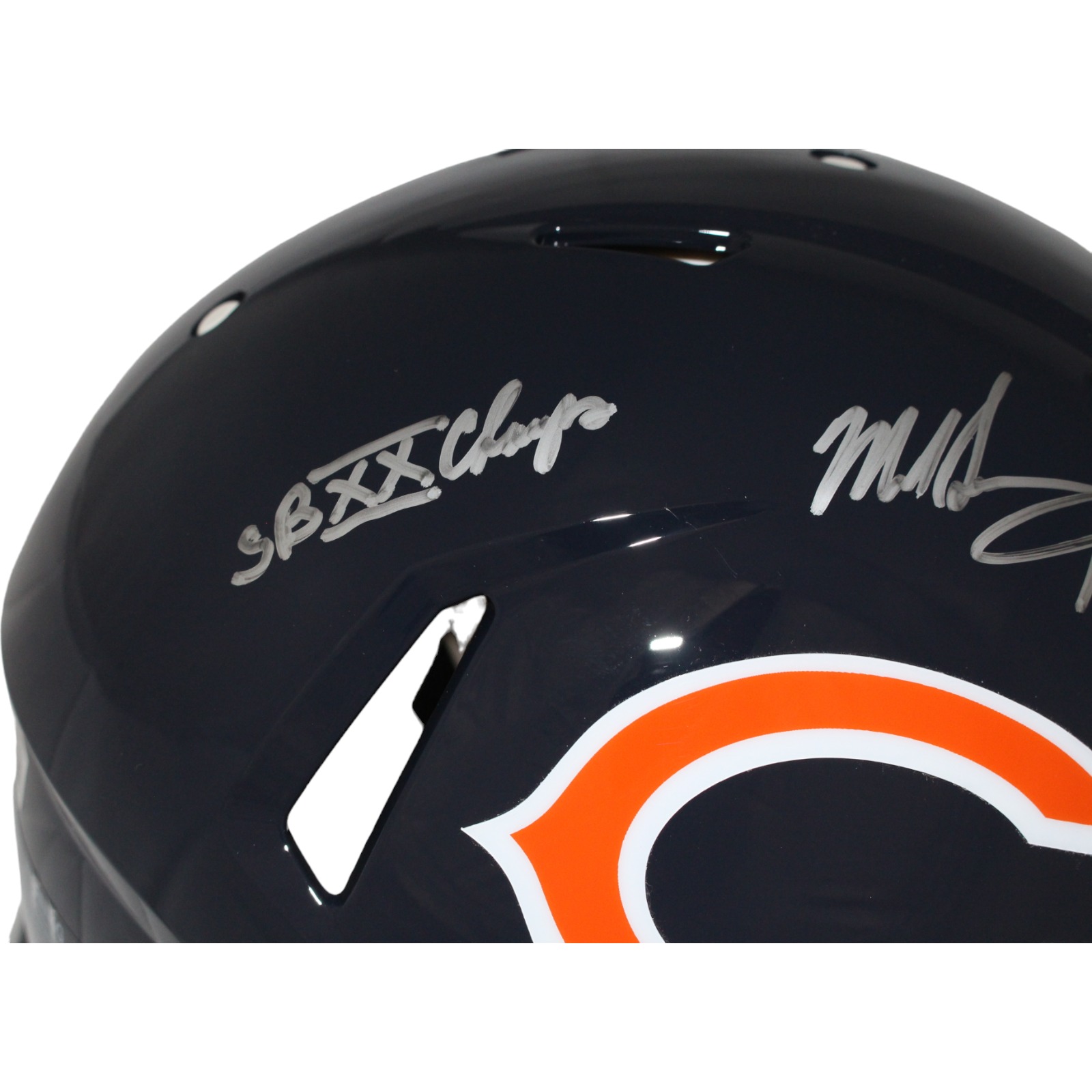 Mike Singletary Signed Chicago Bears Authentic Helmet 3 insc. Beckett