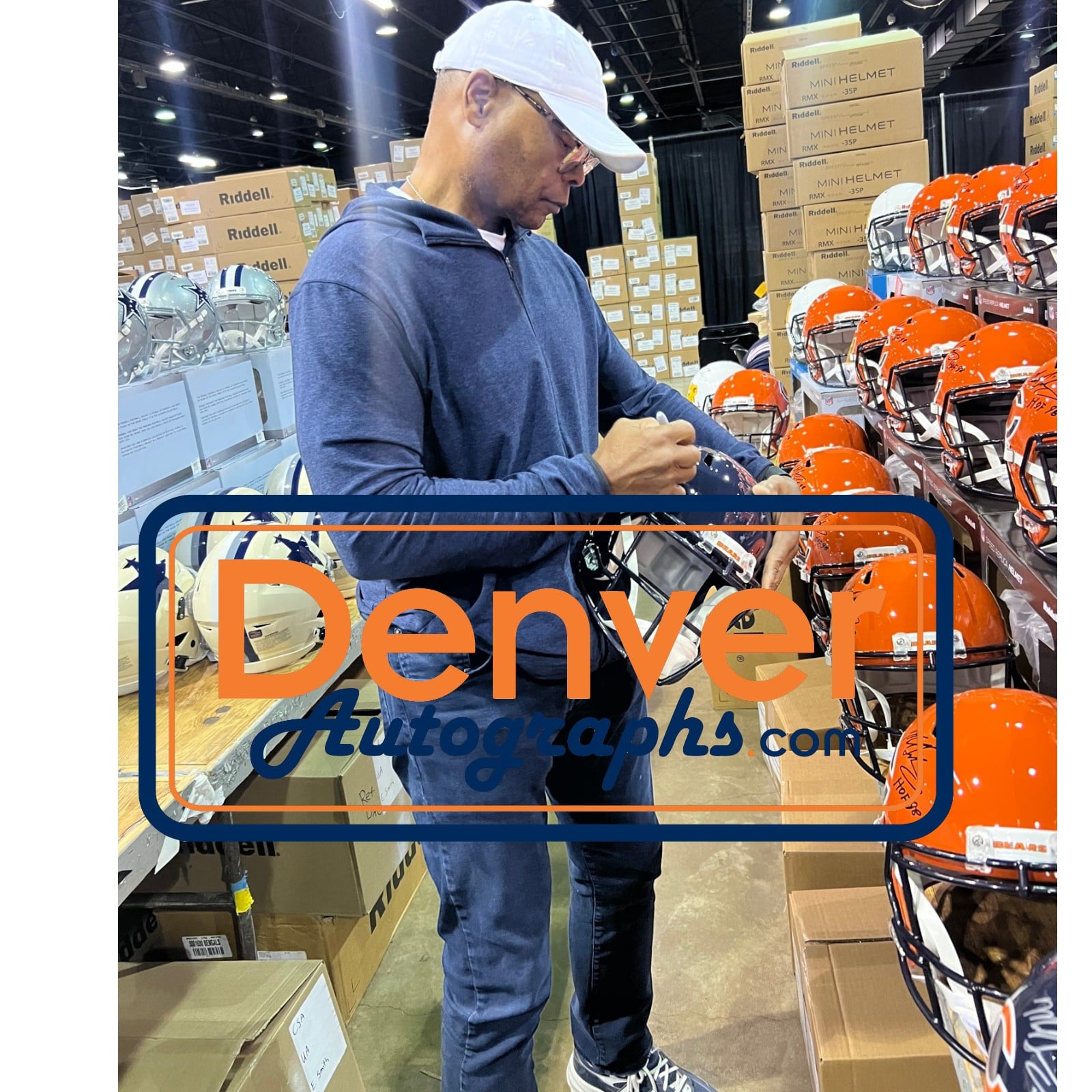 Mike Singletary Autographed Chicago Bears F/S Replica Helmet HOF Beckett W 58600 7 Mike Singletary Autographed Chicago Bears F/S Replica Helmet HOF Beckett W 58600