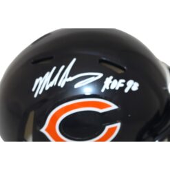 Mike Singletary Autographed/Signed Chicago Bears Mini Helmet JSA