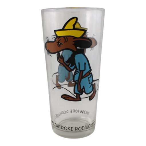 Slow Poke Rodriguez 1973 Warner Bros Looney Tunes Pepsi Glass 51183