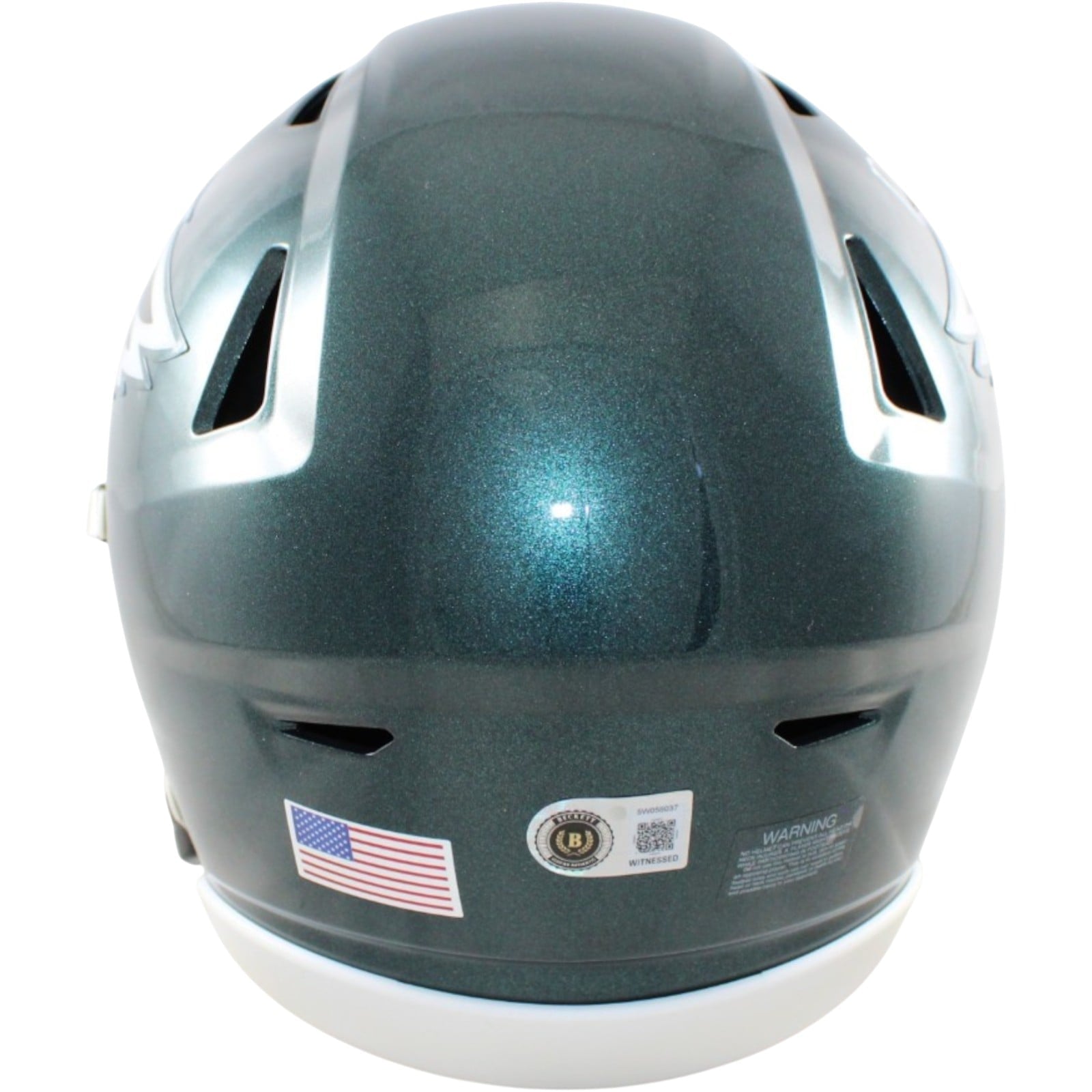 Devonta Smith Signed Philadelphia Eagles Mid-Sized Midi Helmet Beckett W 58595 3 Devonta Smith Signed Philadelphia Eagles Mid-Sized Midi Helmet Beckett W 58595