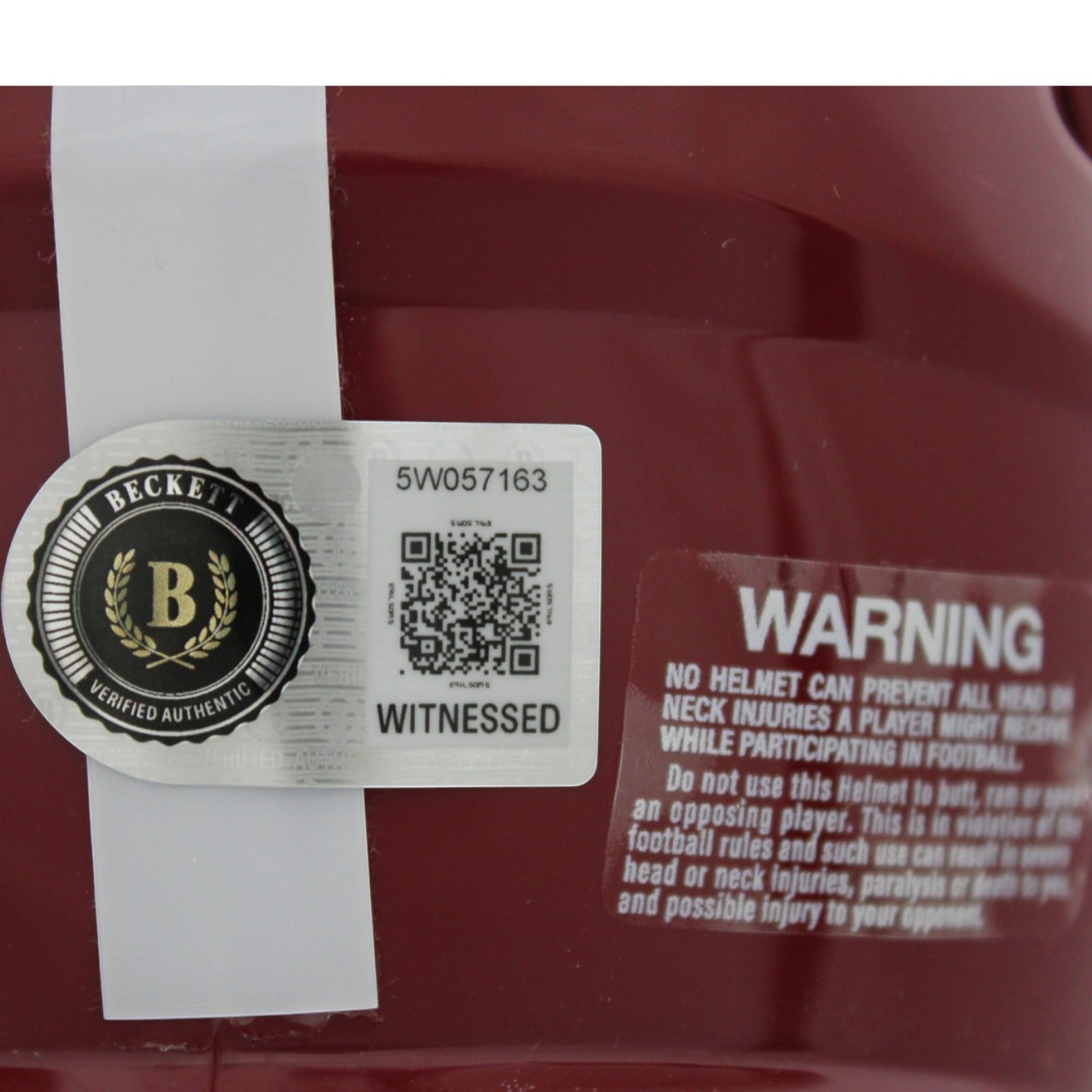 Devonta Smith Autographed Alabama Crimson Tide Mini Helmet Beckett W 58589 4 Devonta Smith Autographed Alabama Crimson Tide Mini Helmet Beckett W 58589