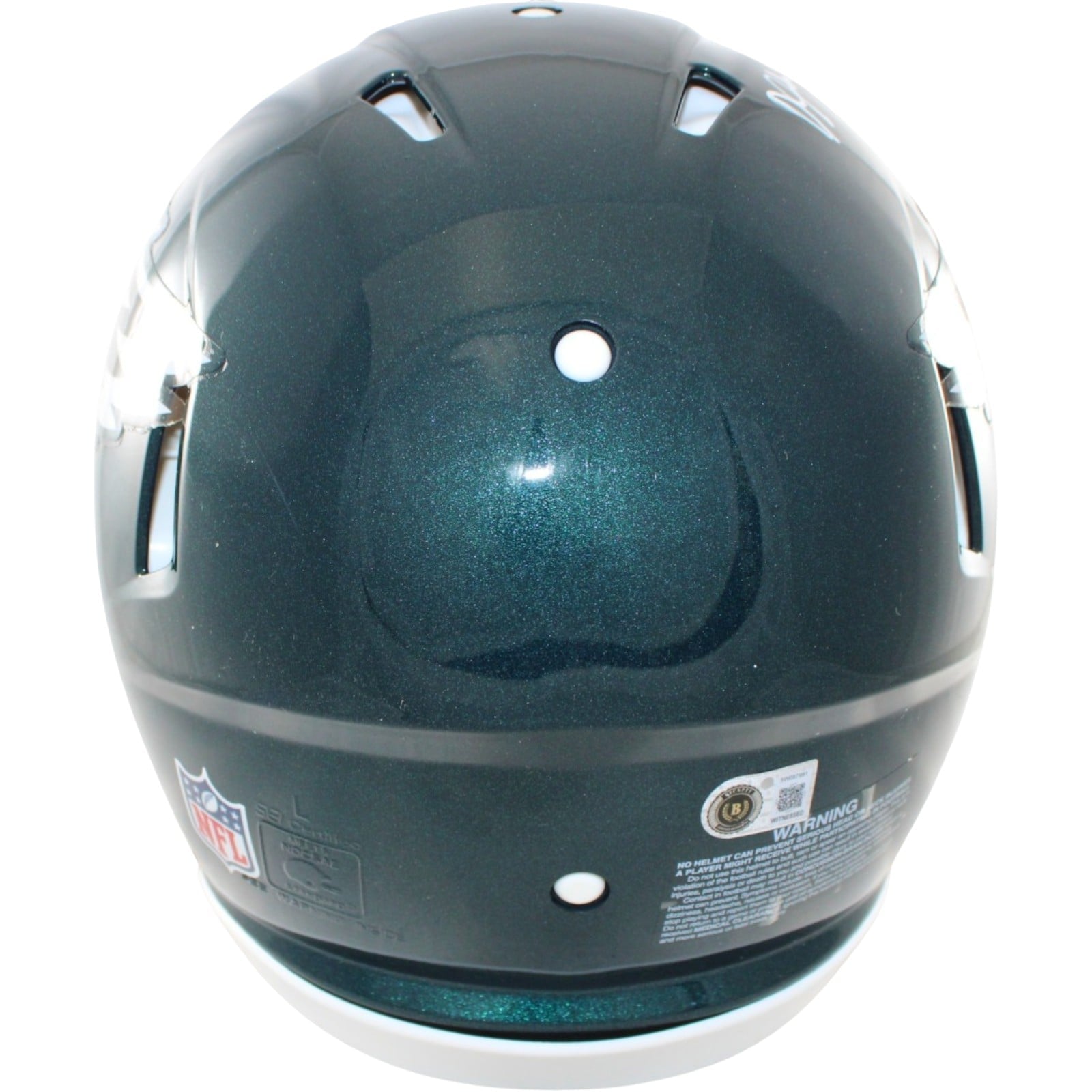 Devonta Smith Signed Philadelphia Eagles Proline Helmet Beckett Witness 58608 2 Devonta Smith Signed Philadelphia Eagles Proline Helmet Beckett Witness 58608