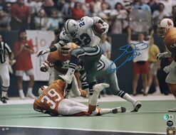 Emmitt Smith Autographed Dallas Cowboys 16x20 Photo Beckett 