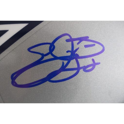Emmitt Smith Tony Dorsett Autographed Dallas Cowboys F/S Helmet Beckett 49594