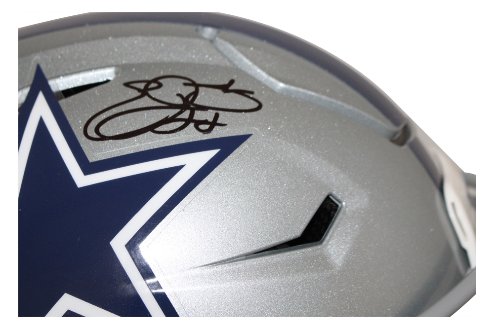 Emmitt Smith Autographed Dallas Cowboys Authentic Speed Flex Helmet BAS 28463