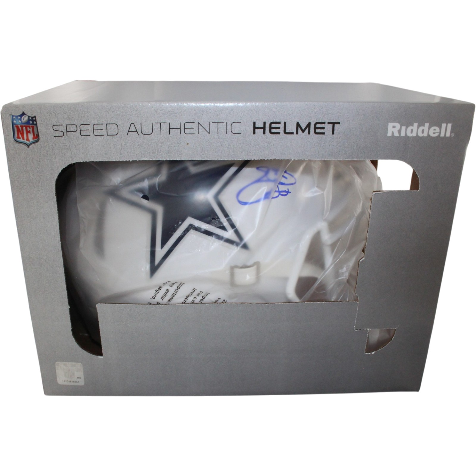 Emmitt Smith Signed Dallas Cowboys Authentic 2022 ALT Helmet Beckett WIT 57520 6 Emmitt Smith Signed Dallas Cowboys Authentic 2022 ALT Helmet Beckett WIT 57520