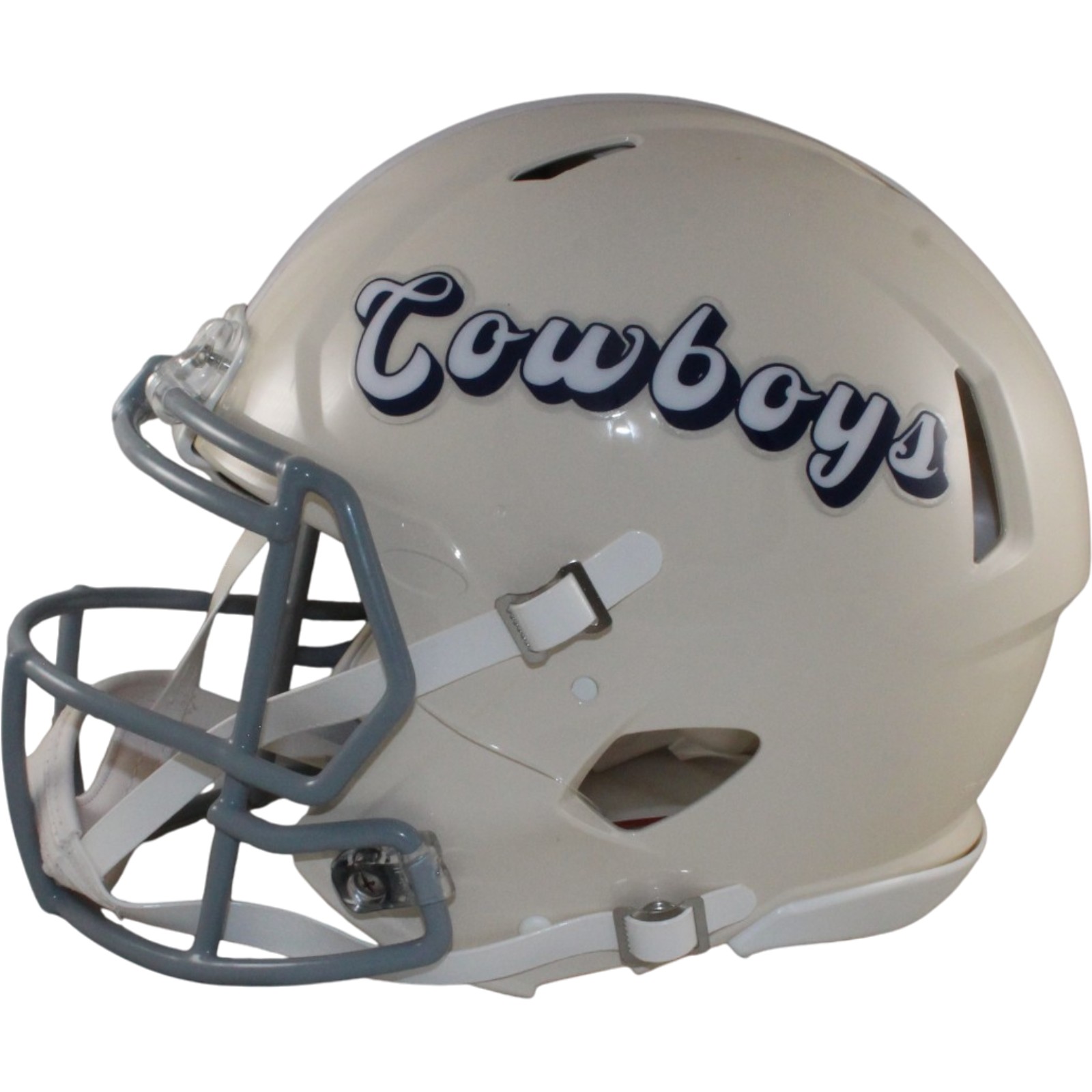 Emmitt Smith Signed Dallas Cowboys Authentic Retro Helmet Beckett WIT 57526 4 Emmitt Smith Signed Dallas Cowboys Authentic Retro Helmet Beckett WIT 57526