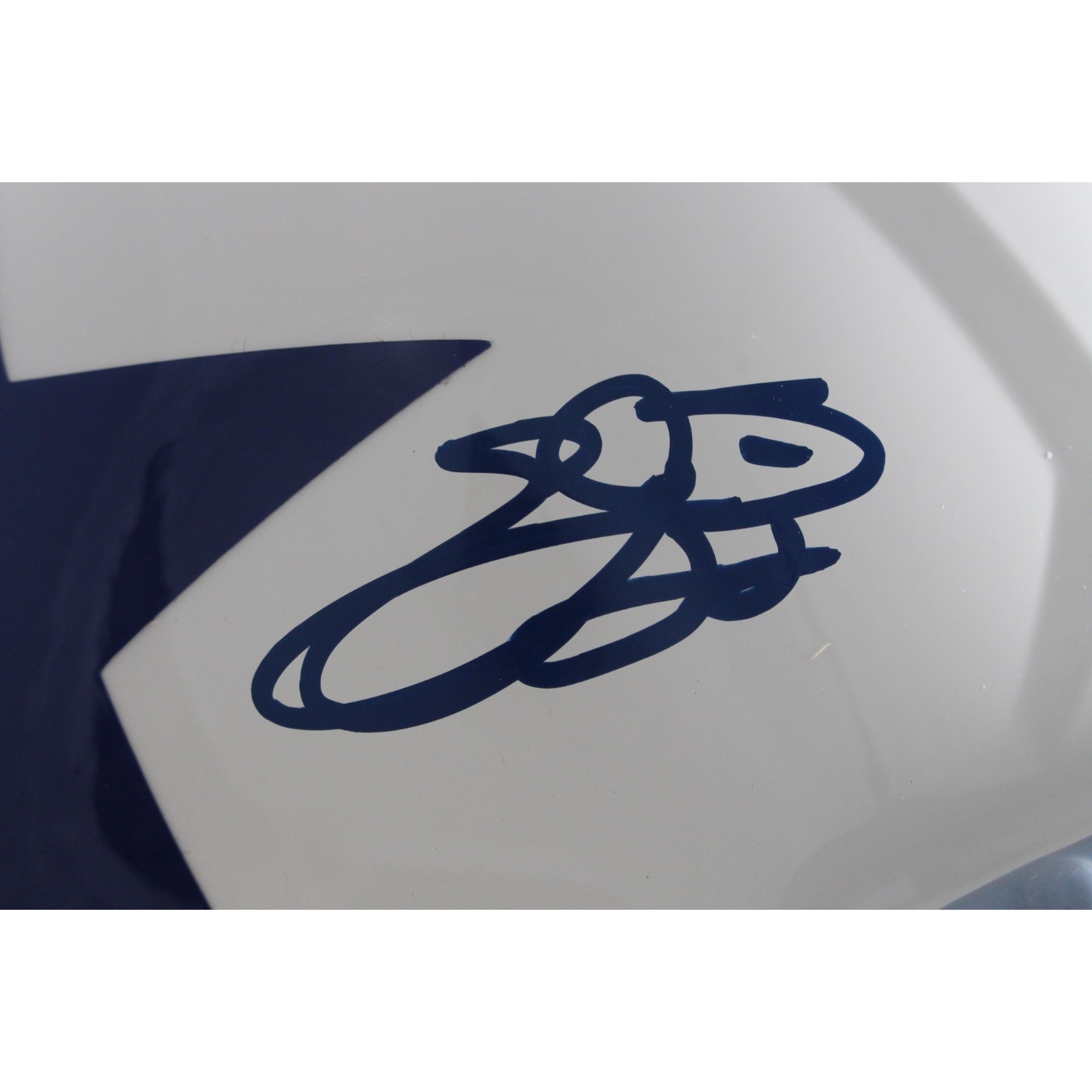 Emmitt Smith Autographed Dallas Cowboys F/S Retro Helmet Beckett Witness 55288 2 Emmitt Smith Autographed Dallas Cowboys F/S Retro Helmet Beckett Witness 55288