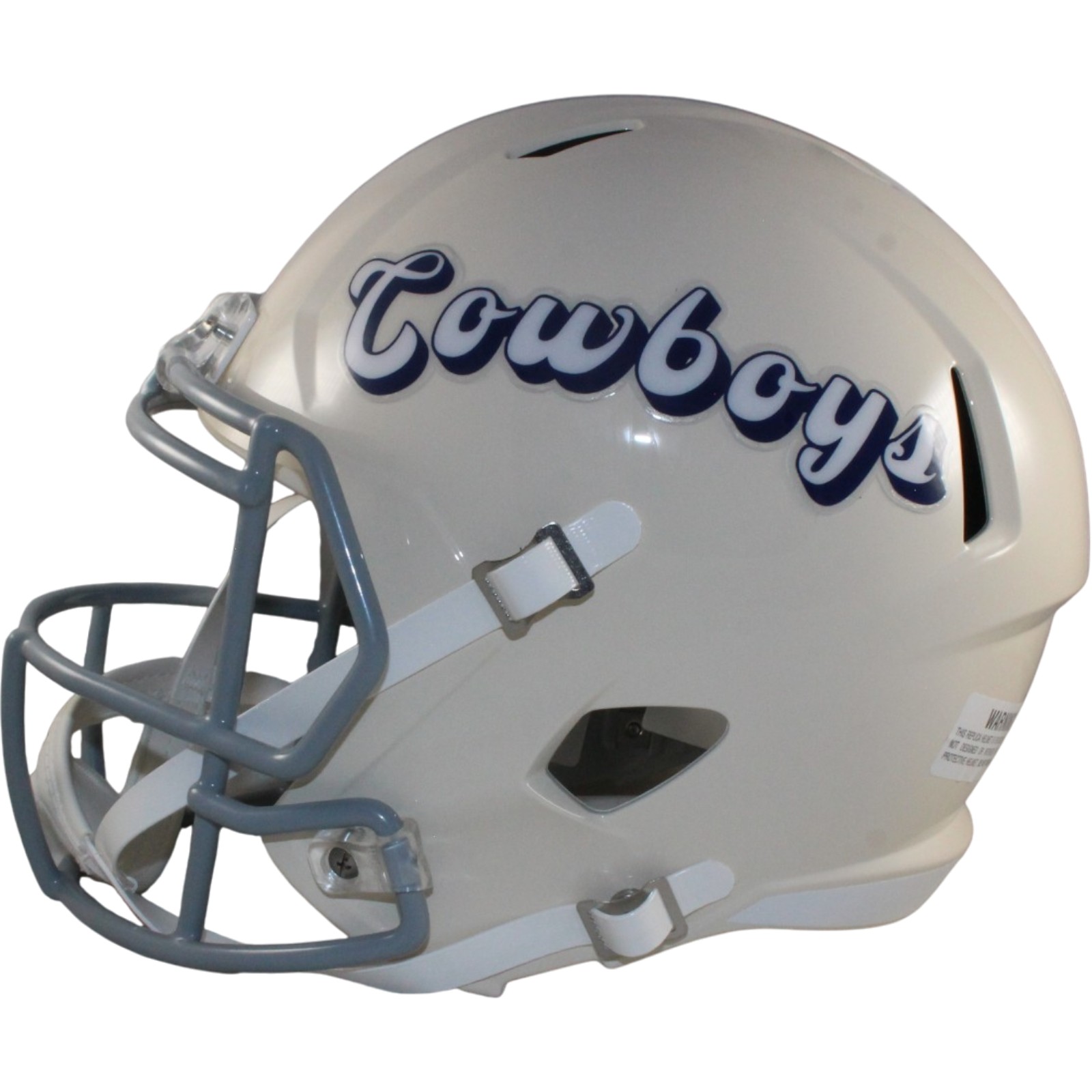 Emmitt Smith Autographed Dallas Cowboys F/S Retro Helmet Beckett Witness 55288 5 Emmitt Smith Autographed Dallas Cowboys F/S Retro Helmet Beckett Witness 55288