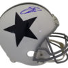 Emmitt Smith Autographed/Signed Dallas Cowboys White Replica Helmet PSA 13276