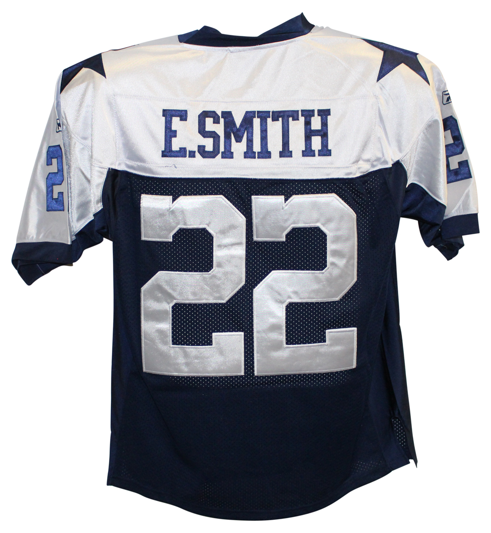 Emmitt Smith Dallas Cowboys Blue Alternate Reebok 52 Jersey 31975