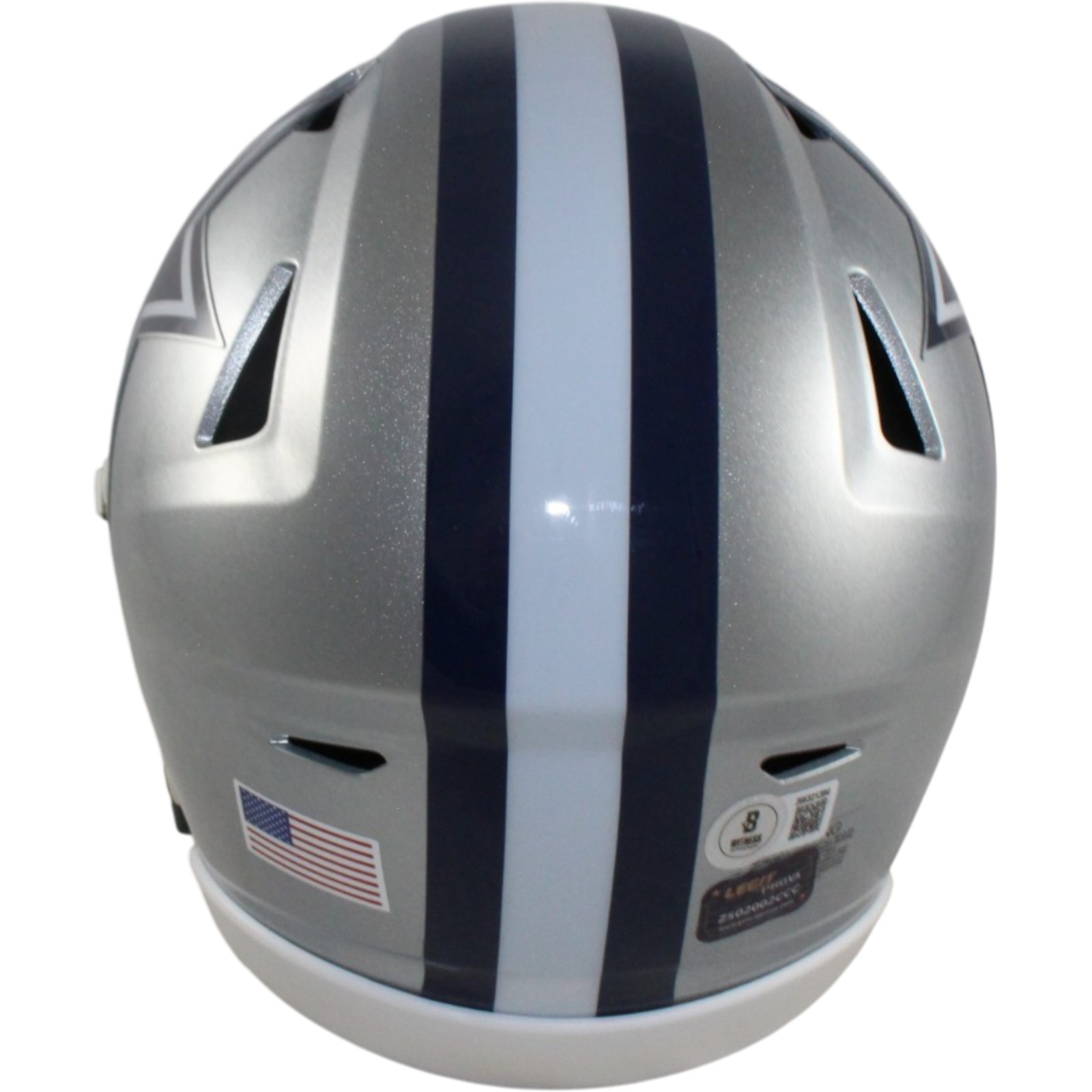 Emmitt Smith Autographed Dallas Cowboys Mid-Size Midi Helmet Beckett WIT 55268 3 Emmitt Smith Autographed Dallas Cowboys Mid-Size Midi Helmet Beckett WIT 55268