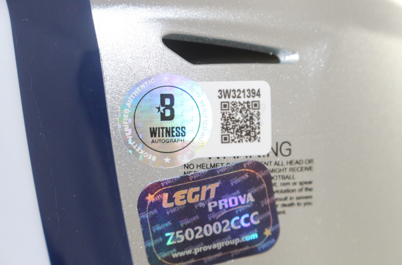 Emmitt Smith Autographed Dallas Cowboys Mid-Size Midi Helmet Beckett WIT 55268 4 Emmitt Smith Autographed Dallas Cowboys Mid-Size Midi Helmet Beckett WIT 55268