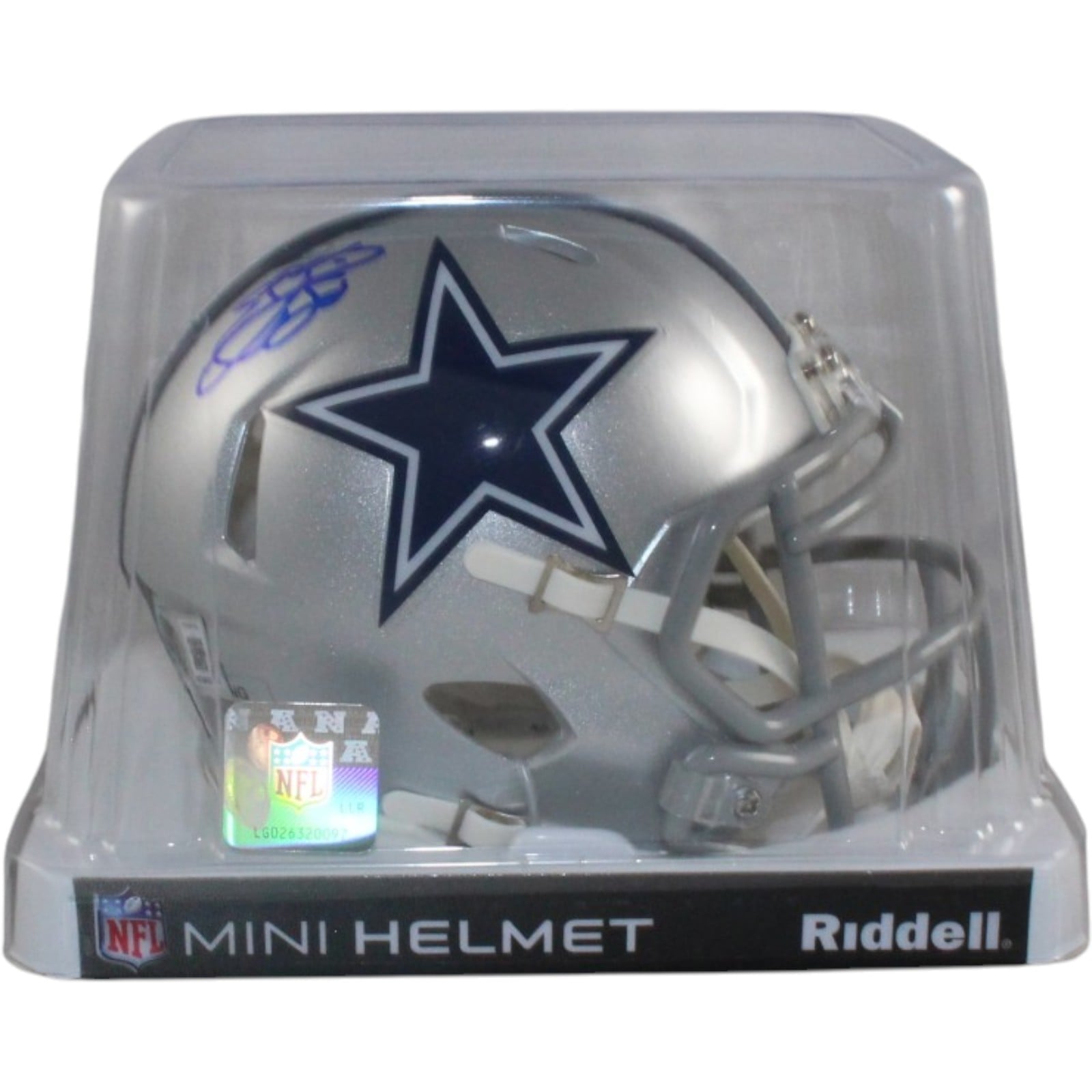 Emmitt Smith Autographed/Signed Dallas Cowboys Mini Helmet Beckett Witness 58226 5 Emmitt Smith Autographed/Signed Dallas Cowboys Mini Helmet Beckett Witness 58226