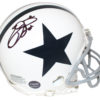 Emmitt Smith Autographed/Signed Dallas Cowboys Mini Helmet Prova 24478