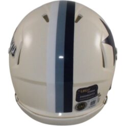 Emmitt Smith Signed Dallas Cowboys Retro Mini Helmet Beckett Witnessed 57536