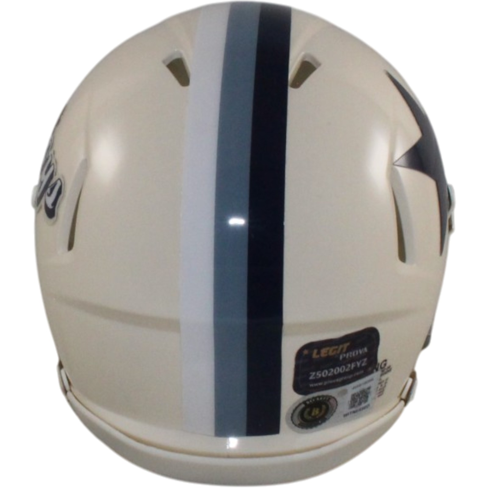 Emmitt Smith Signed Dallas Cowboys Retro Mini Helmet Beckett Witnessed 57536 2 Emmitt Smith Signed Dallas Cowboys Retro Mini Helmet Beckett Witnessed 57536