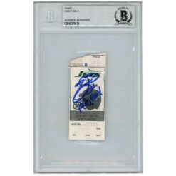 Emmitt Smith Autographed Dallas Cowboys 11/4/90 Ticket Stub 90 ROY Beckett 53054