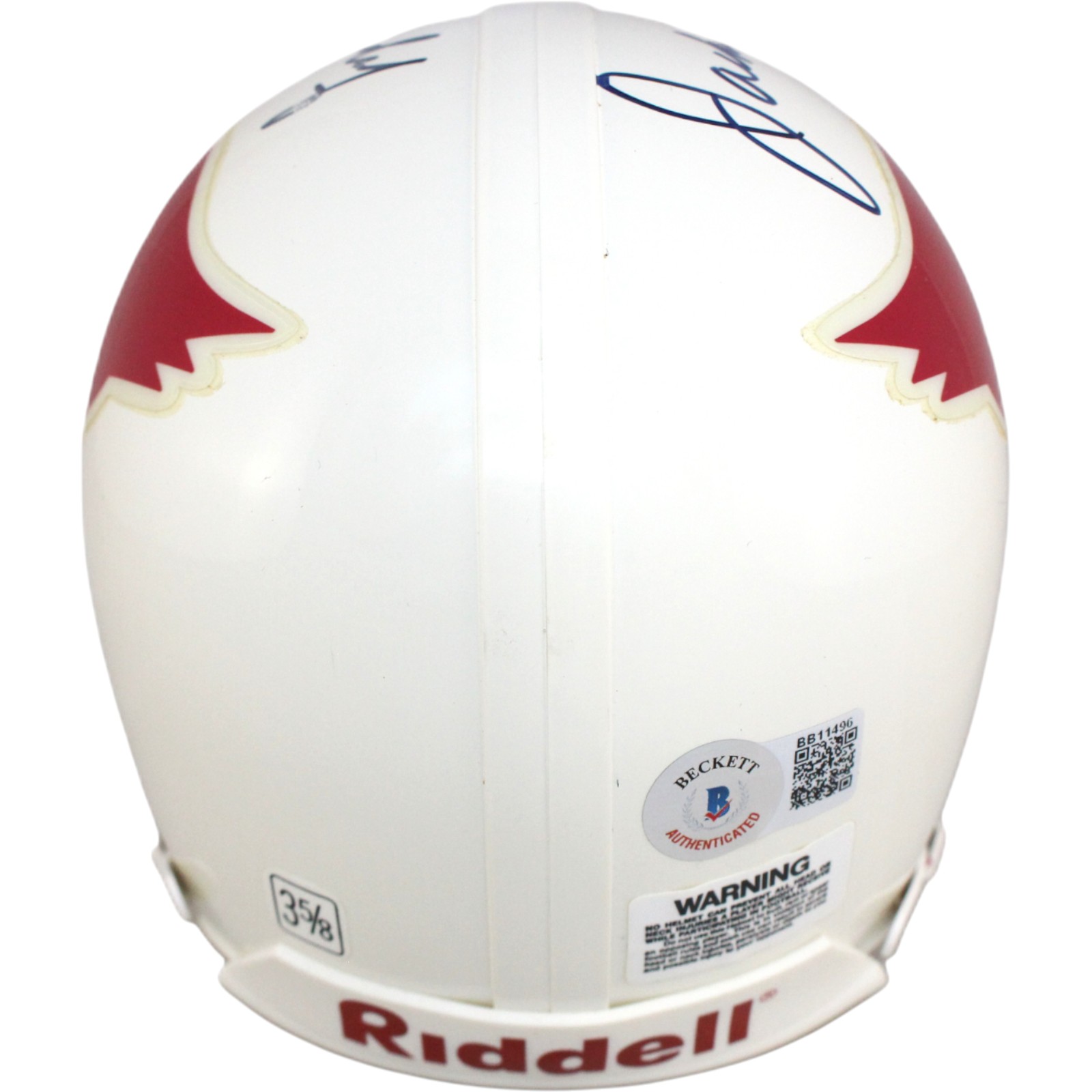 Jackie Smith Dan Dierdorf Signed Arizona Cardinals Mini Helmet HOF Beckett 52753 6 Jackie Smith Dan Dierdorf Signed Arizona Cardinals Mini Helmet HOF Beckett 52753