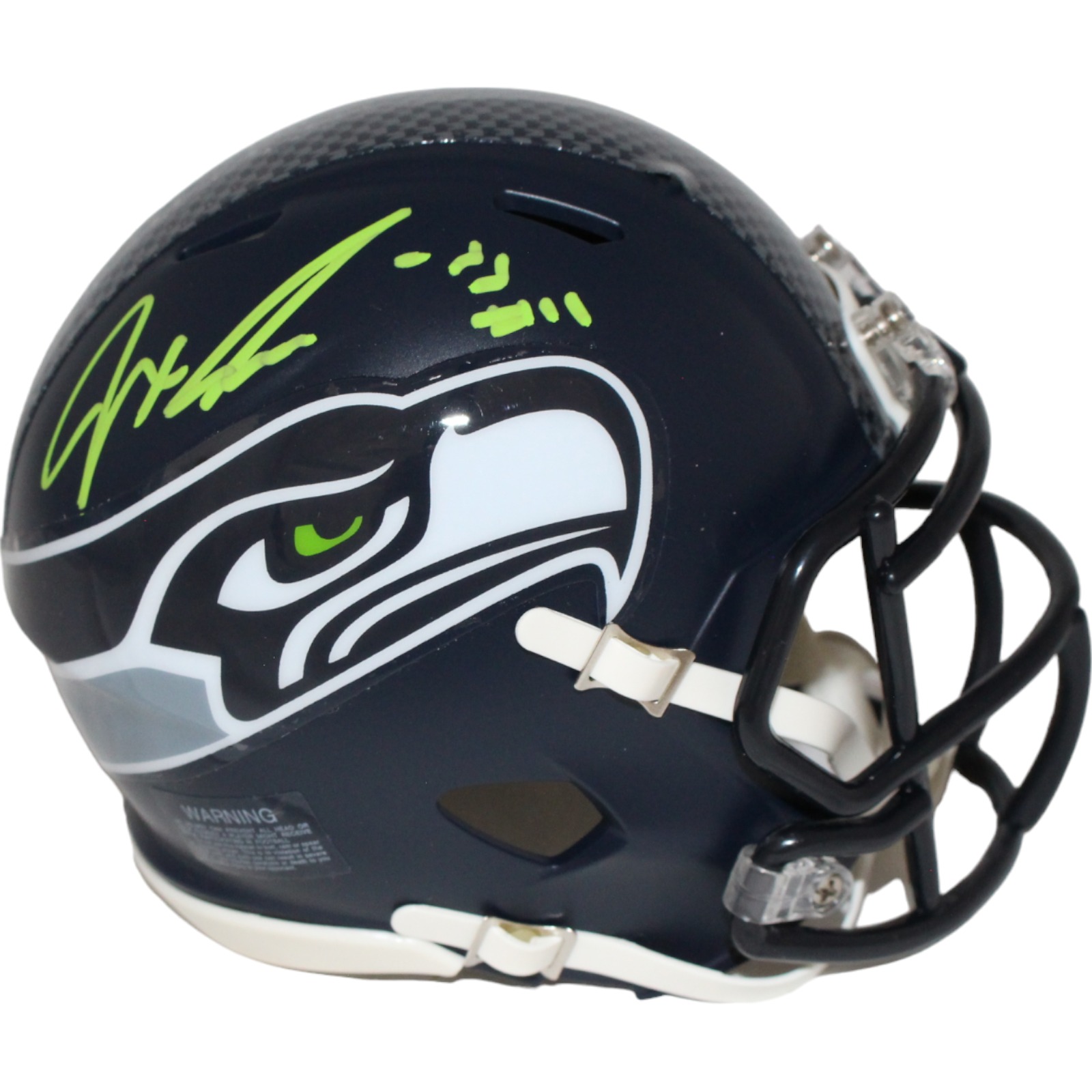 Jaxon Smith-Njigba Signed Seattle Seahawks Mini Helmet FAN 