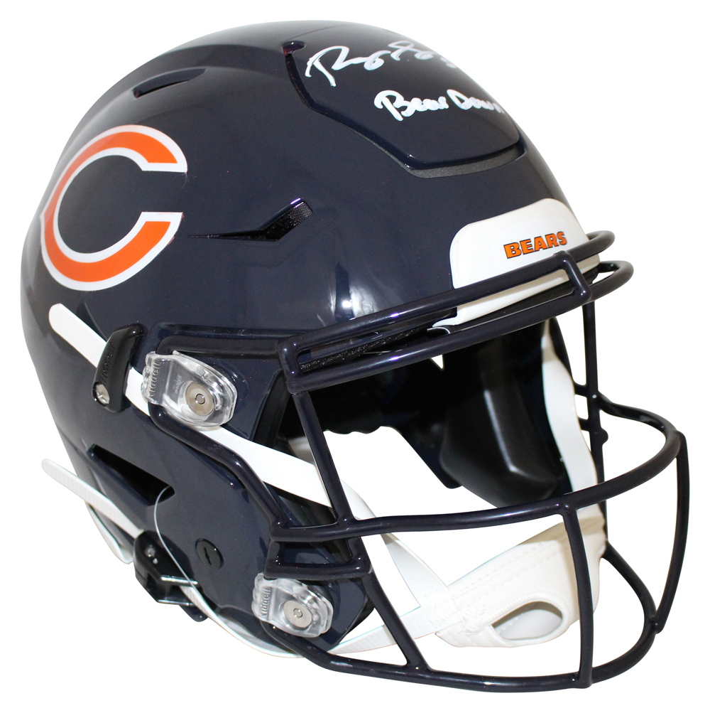 Roquan Smith Autographed Chicago Bears Authentic Speed Flex Helmet BAS 28135