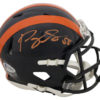 Roquan Smith Autographed Chicago Bears 1936 Tribute Mini Helmet BAS 25842