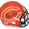 Roquan Smith Autographed/Signed Chicago Bears AMP Mini Helmet BAS 25841