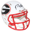 Roquan Smith Autographed/Signed Georgia Bulldogs AMP Mini Helmet BAS 25845