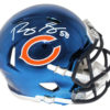 Roquan Smith Autographed/Signed Chicago Bears Chrome Mini Helmet BAS 24106