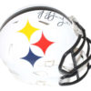 JuJu Smith-Schuster Autographed Pittsburgh Steelers AMP Mini Helmet BAS 24111