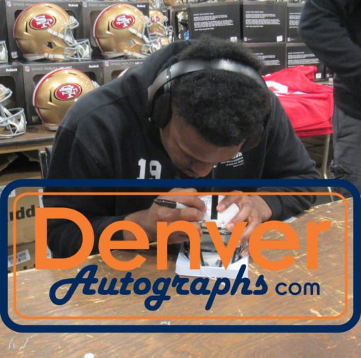 JuJu Smith-Schuster Autographed Pittsburgh Steelers AMP Mini Helmet BAS 24111