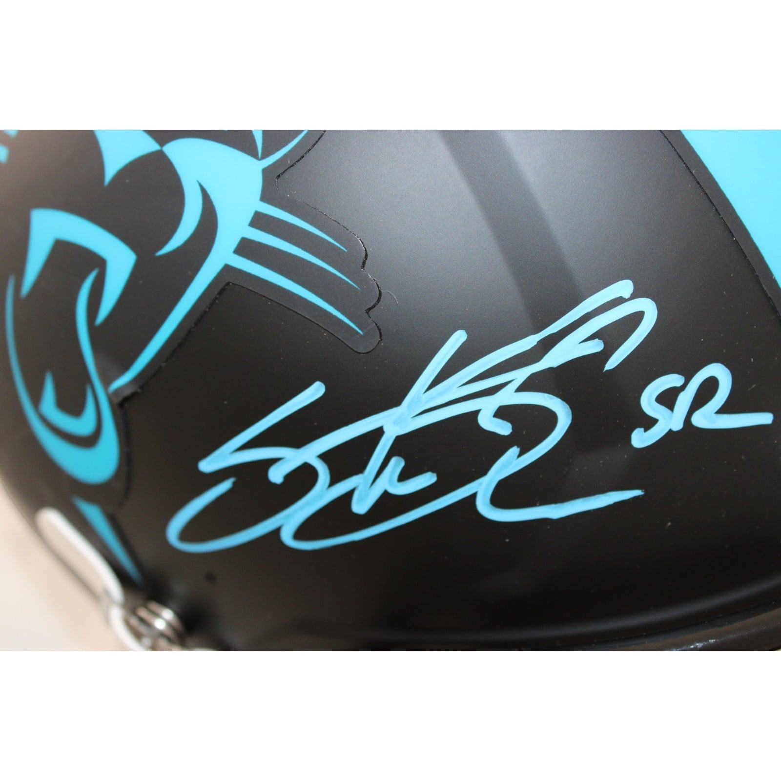 Steve Smith Signed Carolina Panthers Helmet Proline Alt 22 Agent 89 RAD 58619 3 Steve Smith Signed Carolina Panthers Helmet Proline Alt 22 Agent 89 RAD 58619