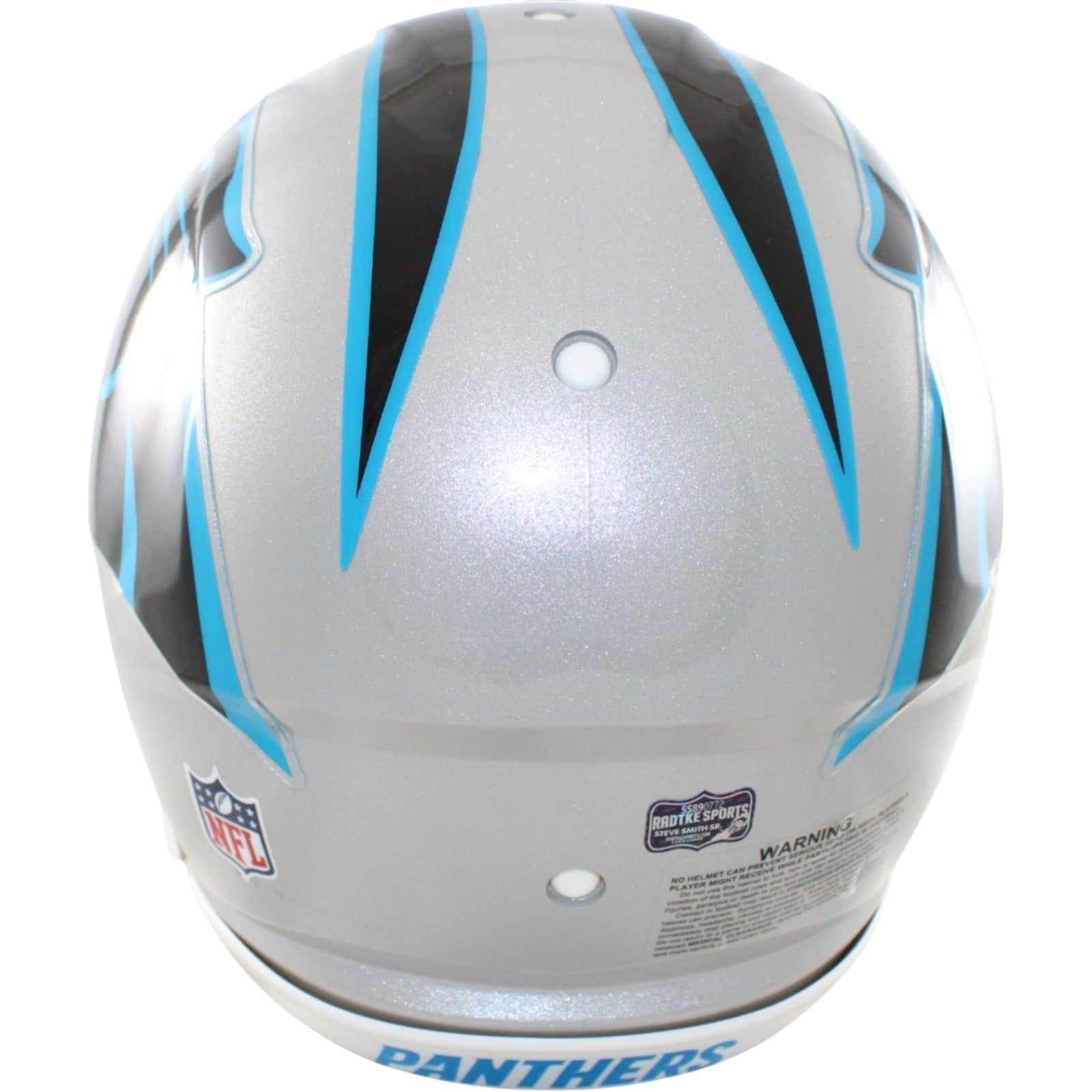 Steve Smith Autographed/Signed Carolina Panthers Helmet Proline Radtke 58609 3 Steve Smith Autographed/Signed Carolina Panthers Helmet Proline Radtke 58609