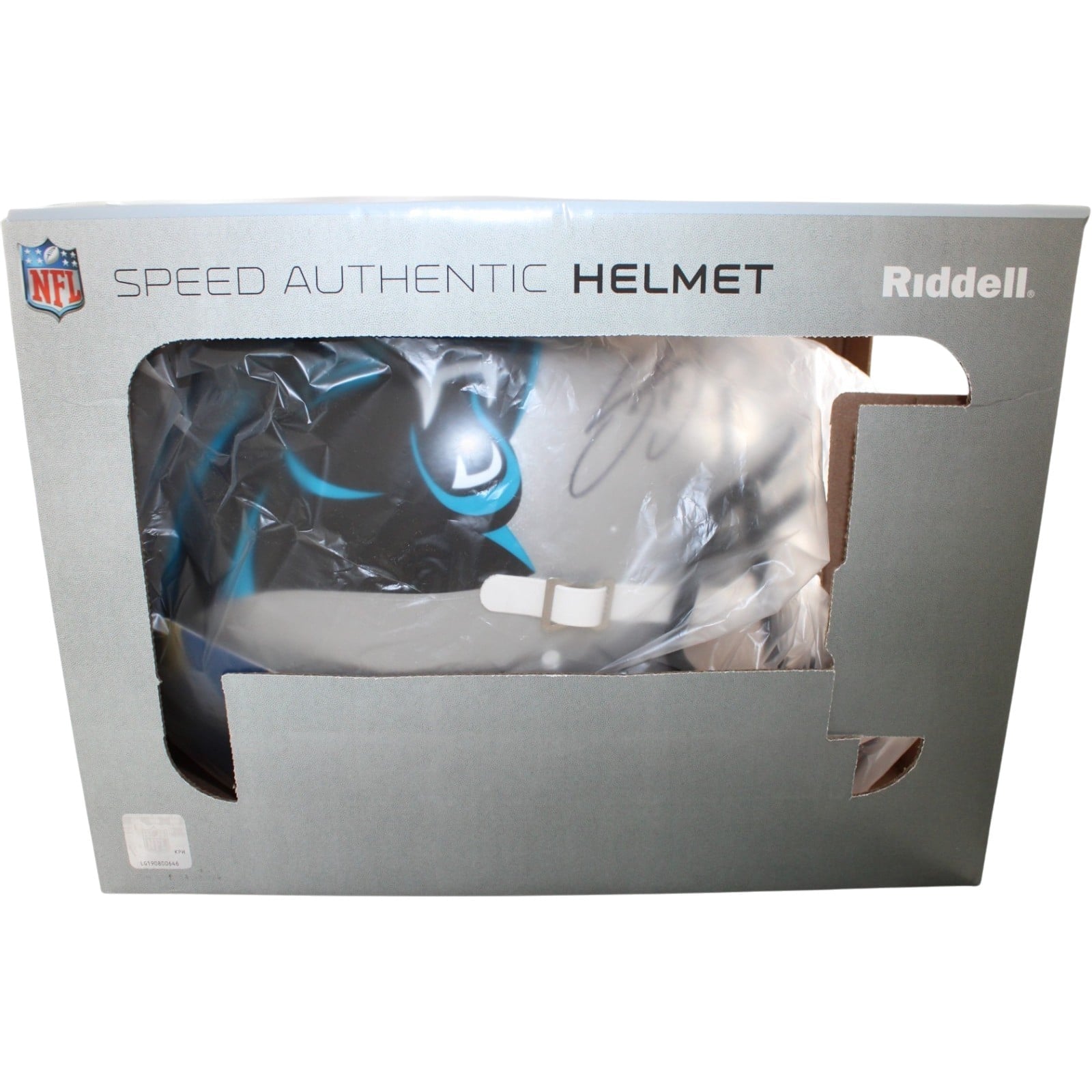 Steve Smith Autographed/Signed Carolina Panthers Helmet Proline Radtke 58609 6 Steve Smith Autographed/Signed Carolina Panthers Helmet Proline Radtke 58609